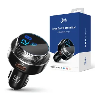 3MK 3MK Hyper Car FM Transmitter, 30W (5903108464581)