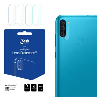 3mk Lens Protection ochrana kamery pro Samsung Galaxy M11 ,(4ks) 5903108313247