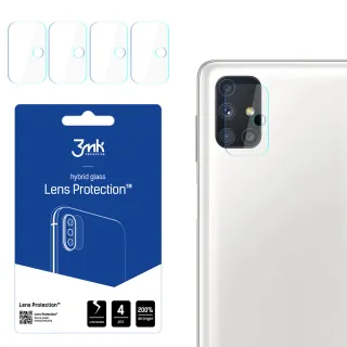 3mk Lens Protection ochrana kamery pro Samsung Galaxy M51 ,(4ks), 5903108305778