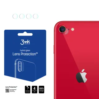 3mk Lens Protection ochrana kamery pro Apple iPhone SE 2020/2022 ,(4ks),  5903108259750