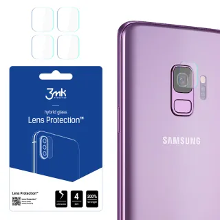 3mk Lens Protection ochrana kamery pro Samsung Galaxy S9 ,(4ks),  5903108202541
