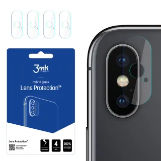 3mk Lens Protection ochrana kamery pro Apple iPhone X ,(4ks), 5903108105606