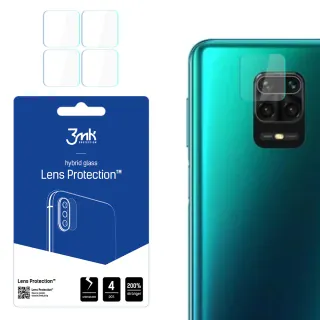 3mk Lens Protection ochrana kamery pro Xiaomi Redmi Note 9 Pro Max ,(4ks), 5903108305150