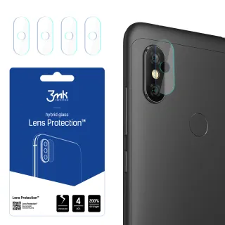 3mk Lens Protection ochrana kamery pro Xiaomi Redmi Note 6 Pro Global ,(4ks)  5903108142939