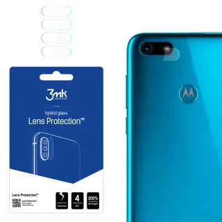 3mk Lens Protection ochrana kamery pro Motorola Moto E6 Play ,(4ks) 5903108344180