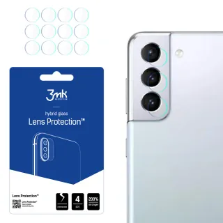 3mk Lens Protection ochrana kamery pro Samsung Galaxy S21+ 5G ,(4ks), 5903108349000