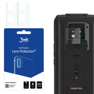 3mk Lens Protection ochrana kamery pro Oukitel WP7 Lite ,(4ks)  5903108392150