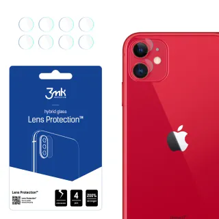 3mk Lens Protection ochrana kamery pro Apple iPhone 11 ,(4ks),  5903108202763