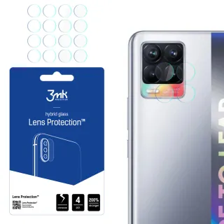 3mk Lens Protection ochrana kamery pro Realme 8 4G ,(4ks), 5903108402460