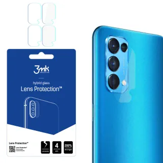 3mk Lens Protection ochrana kamery pro Oppo Reno 5A 5G ,(4ks) 5903108402903