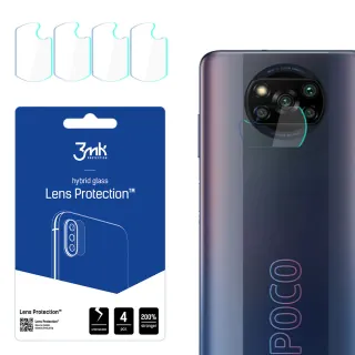 3mk Lens Protection ochrana kamery pro Xiaomi POCO X3 Pro ,(4ks), 5903108405676