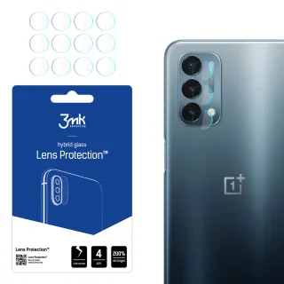 3mk Lens Protection ochrana kamery pro OnePlus Nord N200 5G ,(4ks) 5903108412438