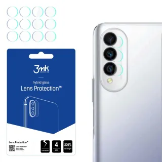 3mk Lens Protection ochrana kamery pro Huawei Nova 8 SE Vitality Edition ,(4ks)  5903108432726