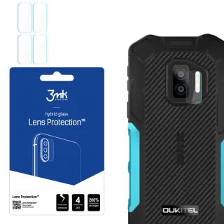 3mk Lens Protection ochrana kamery pro Oukitel WP12 ,(4ks) 5903108443678