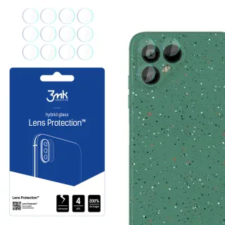 3mk Lens Protection ochrana kamery pro Fairphone 4 ,(4ks), 5903108443951