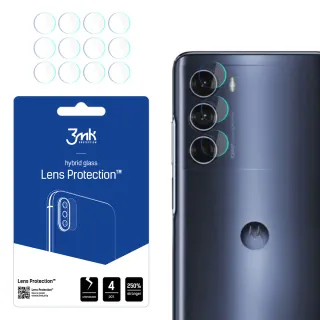 3mk Lens Protection ochrana kamery pro Motorola Moto G200 5G ,(4ks),  5903108450027