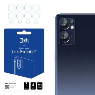 3mk Lens Protection ochrana kamery pro Oppo Find X5 Lite ,(4ks)  5903108466455