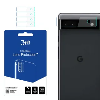 3mk Lens Protection ochrana kamery pro Google Pixel 6a ,(4ks),  5903108484930