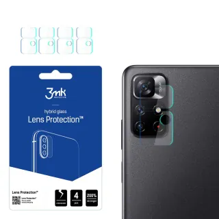 3mk Lens Protection ochrana kamery pro Xiaomi Redmi Note 11S 5G/11T 5G ,(4ks)  5903108489775