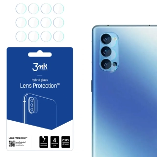 3mk Lens Protection ochrana kamery pro Oppo Reno 4 ,(4ks)  5903108312592