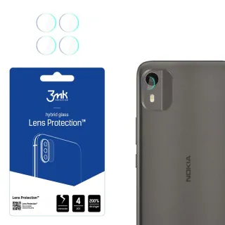 3mk Lens Protection ochrana kamery pro Nokia C12 ,(4ks),  5903108517904