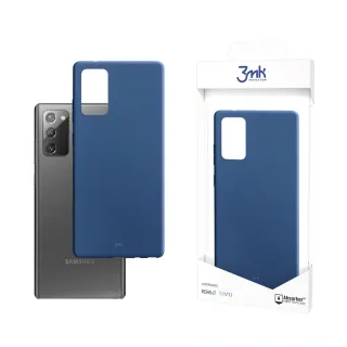 Odolný zadní kryt pro Samsung Galaxy Note 20 5G - 3mk Matt Case blueberry  5903108315937