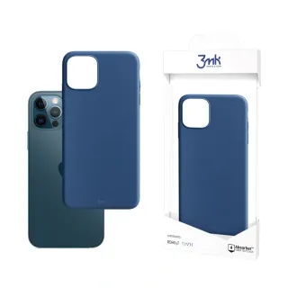 Odolný zadní kryt pro Apple iPhone 12/12 Pro - 3mk Matt Case blueberry  5903108313322