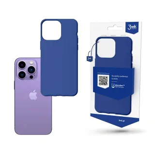 Odolný zadní kryt pro Apple iPhone 14 Pro - 3mk Matt Case blueberry  5903108476744