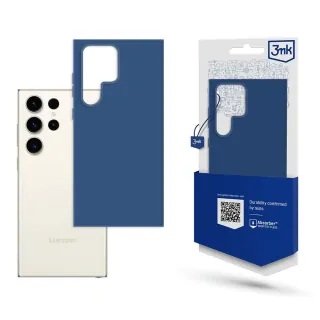 Odolný zadní kryt pro Samsung Galaxy S23 Ultra - 3mk Matt Case blueberry  5903108494113