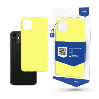 Odolný zadní kryt pro Apple iPhone 11 - 3mk Matt Case lime  5903108318426