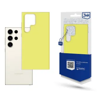 Odolný zadní kryt pro Samsung Galaxy S23 Ultra - 3mk Matt Case lime 5903108494106
