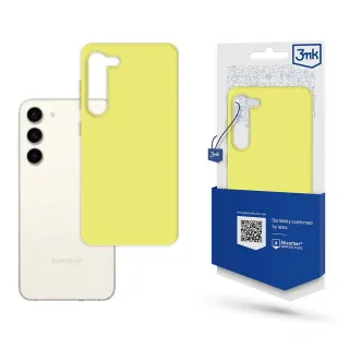 Odolný zadní kryt pro Samsung Galaxy S23+ - 3mk Matt Case lime 5903108494182
