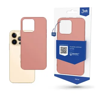 Odolný zadní kryt pro Apple iPhone 13 Pro Max - 3mk Matt Case lychee 5903108428873