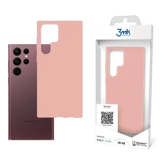 Odolný zadní kryt pro Samsung Galaxy S22 Ultra 5G - 3mk Matt Case lychee  5903108468367