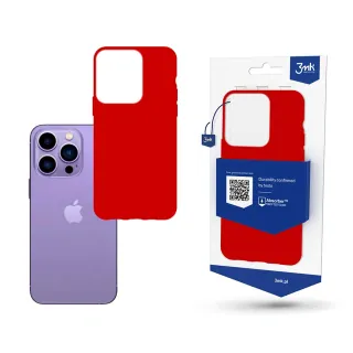 Odolný zadní kryt pro Apple iPhone 14 Pro Max - 3mk Matt Case strawberry  5903108476935