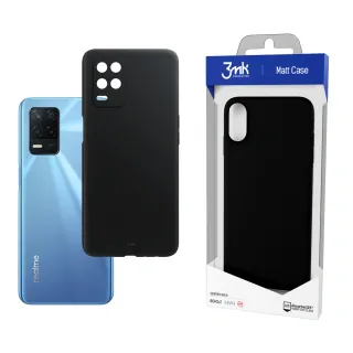 Odolný zadní kryt pro Realme 8 5G - 3mk Matt Case black  5903108388863
