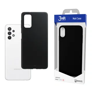 Odolný zadní kryt pro Samsung Galaxy A32 5G - 3mk Matt Case black  5903108390194