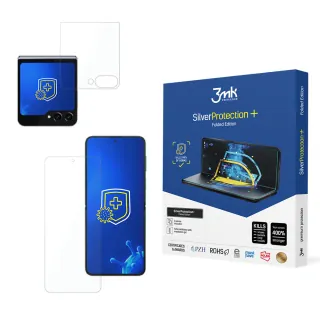 3MK SilverProtection+ Fólie antimikrobiální pro Samsung Galaxy Z Flip 5  Folded Edition, (5903108529808)