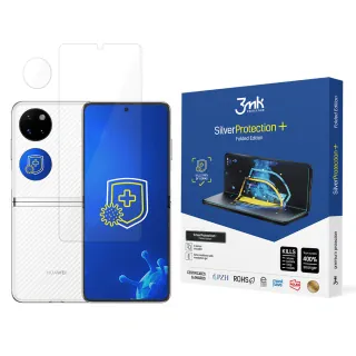 3MK SilverProtection+ Fólie antimikrobiální pro Huawei P50 Pocket Folded Edition, (5903108460583)
