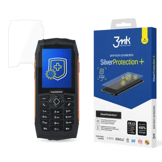 3MK SilverProtection+ Fólie antimikrobiální pro MyPhone Hammer 3/3 Plus, (5903108375559)