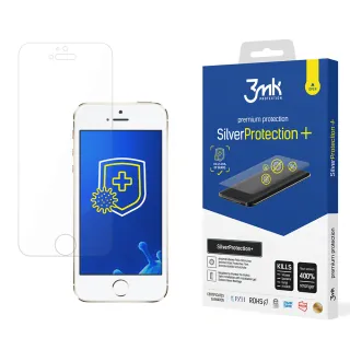 3MK SilverProtection+ Fólie antimikrobiální pro Apple iPhone 5/5S/SE, (5903108305112)
