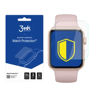 3MK Watch Ochranná fólie pro Apple Watch 3 38mm, (3ks), (5903108299589)