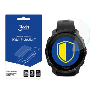 3mk Watch Protection FlexibleGlass Ochranné sklo pro Polar Grit X Pro (3ks) 5903108462068