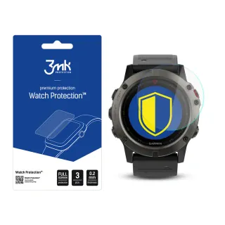 3mk Watch Protection FlexibleGlass Ochranné sklo pro Garmin Fenix 5x 51 mm (3ks) 5903108305426
