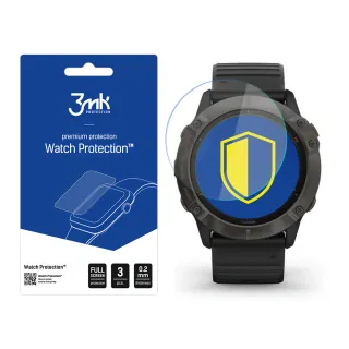 3mk Watch Protection FlexibleGlass Ochranné sklo pro Garmin Fenix 6X Pro (3ks) 5903108292238