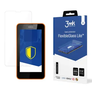 Hybridní sklo pro Nokia Lumia 630 - 3mk FlexibleGlass Lite™ 5903108515771