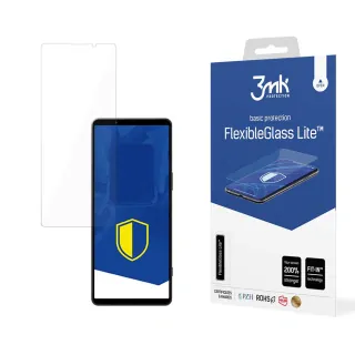 Hybridní sklo pro Sony Xperia 1 V - 3mk FlexibleGlass Lite™,  5903108528436