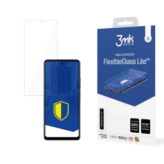 Hybridní sklo pro Tecno Spark 10 Pro - 3mk FlexibleGlass Lite™, 5903108529556