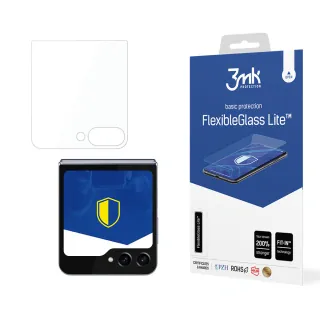 Hybridní sklo pro Samsung Galaxy Z Flip 5 (Front) - 3mk FlexibleGlass Lite™,  5903108529754