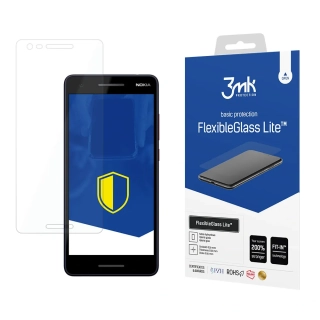 Hybridní sklo pro Nokia 2.1 - 3mk FlexibleGlass Lite™ 5903108045933